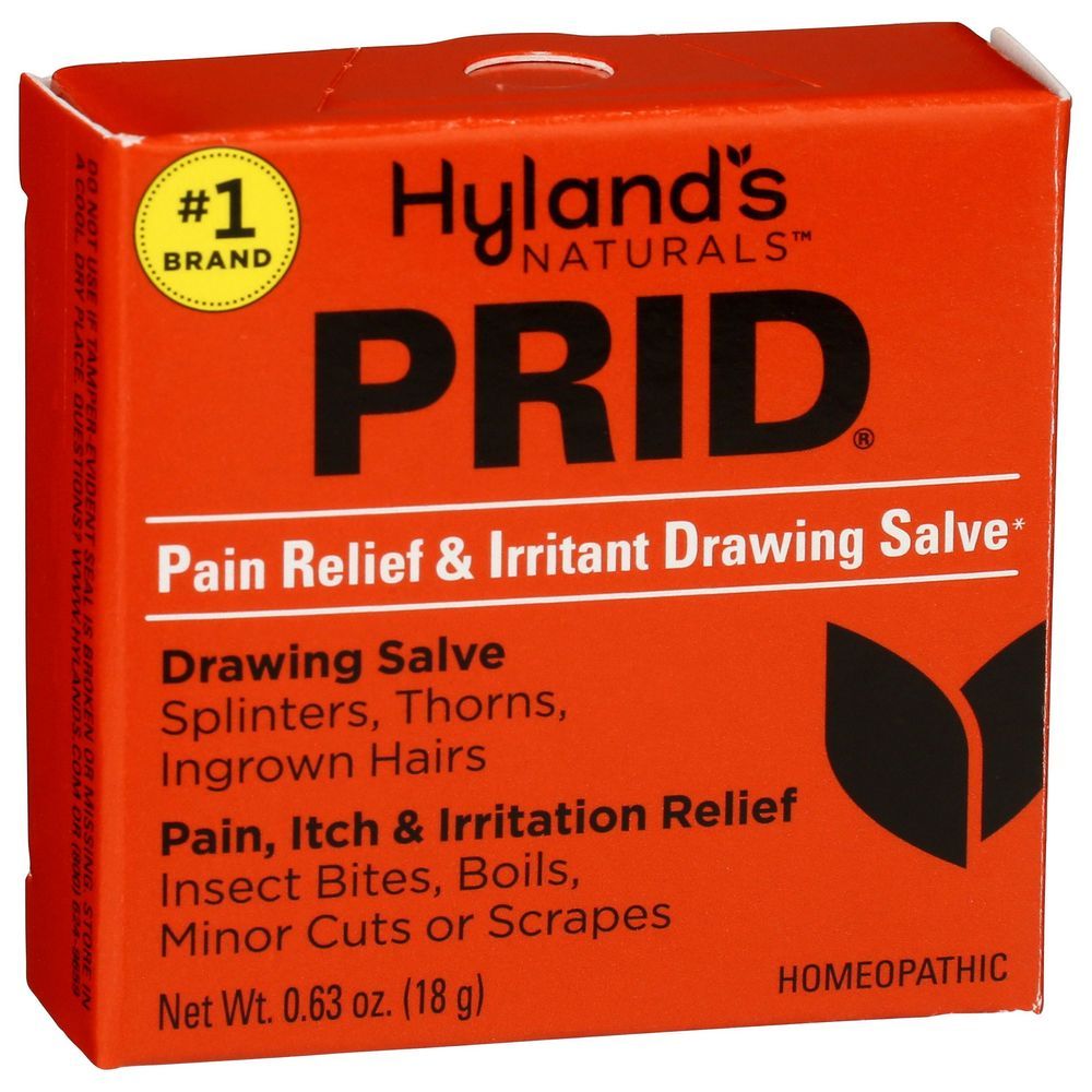 Hyland's Naturals Prid Pain Relief And Irritant Drawing Salve, 0.63 Ounce