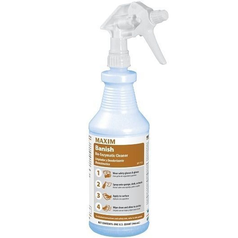 P&g Pro Line Professional Maxim Banish Bio-enzymatic Drain Maintainer Cleaner, 32 Ounce -- 12 Per Case