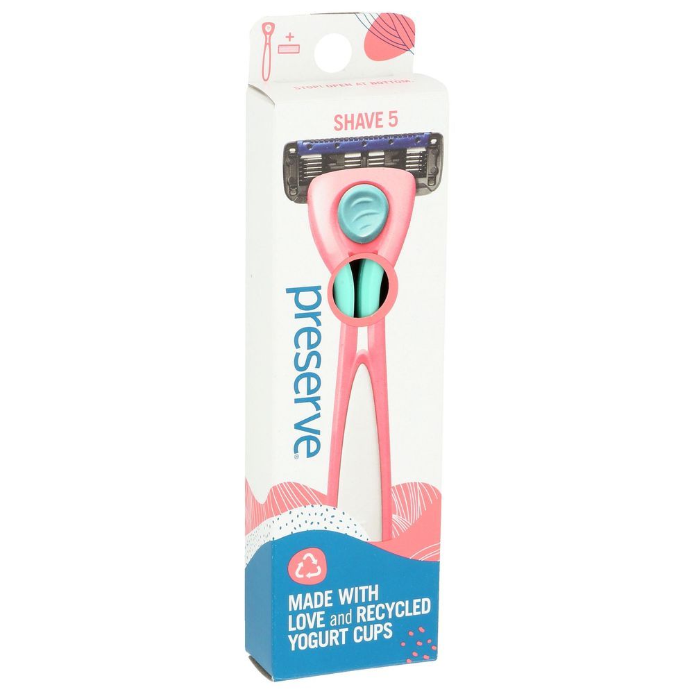 Preserve Shave 5 Razor System For Female -- 6 Per Case