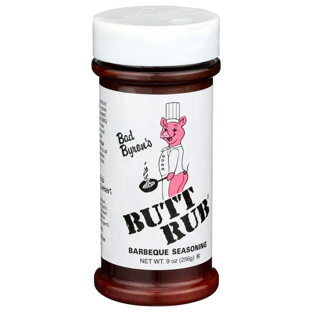 Bad Byrons Butt Rub Barbeque Seasoning, 9 Ounce -- 6 Per Case