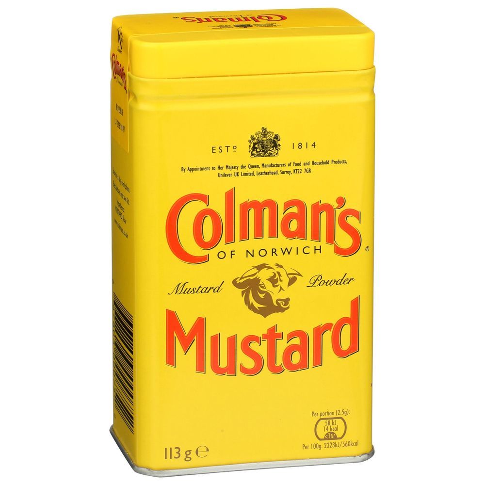 Colman's Dry Mustard Powder, 4 Ounce -- 12 Per Case