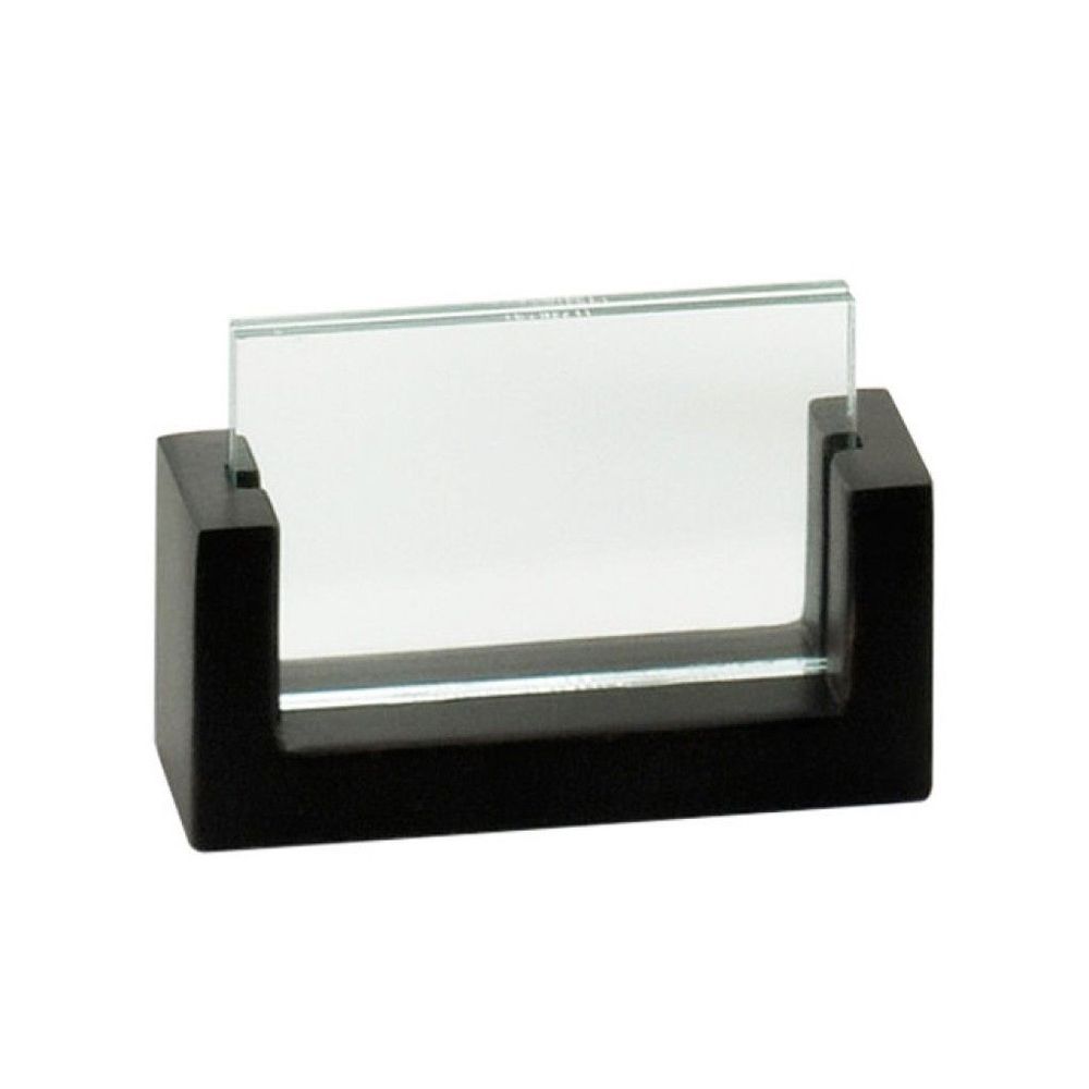 Cal-mil Black U-frame Table Top Cardholder, 3.5 X 2 Inch -- 12 Per Case