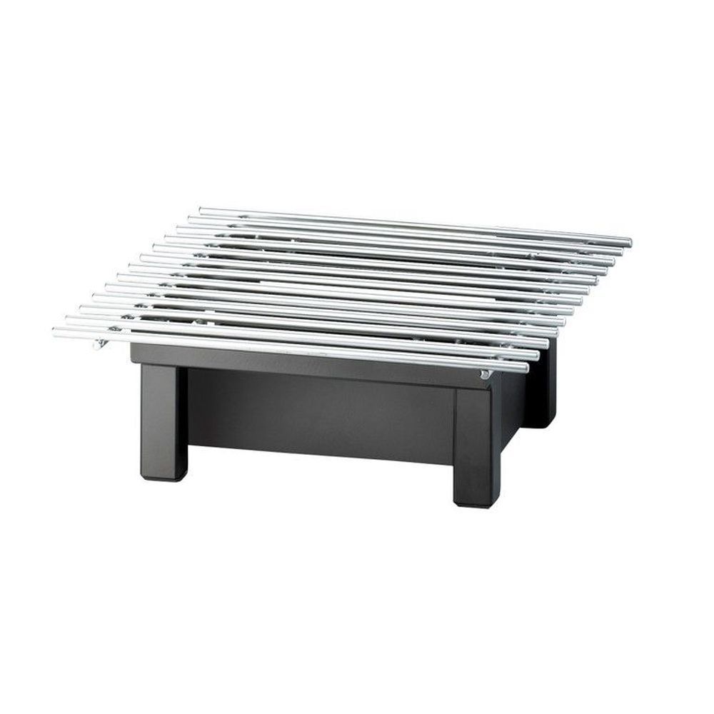 Cal-mil One By One Black Square Modern Chafer Griddle, 12 X 12 X 4 Inch