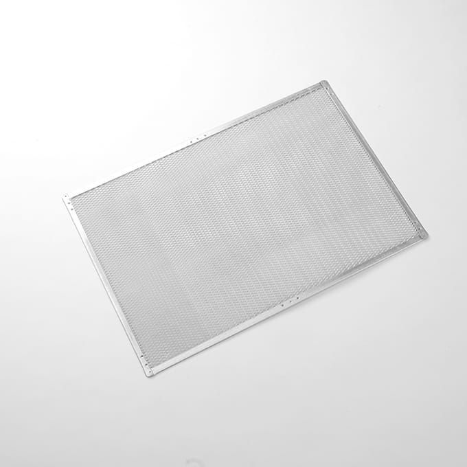 American Metalcraft Heavy Duty Expanded Aluminum Rectangular Pizza Screen, 16 X 24 X 1/8 Inch