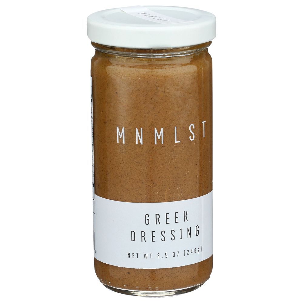 Mnmlst Greek Dressing, 8.5 Ounce -- 6 Per Case