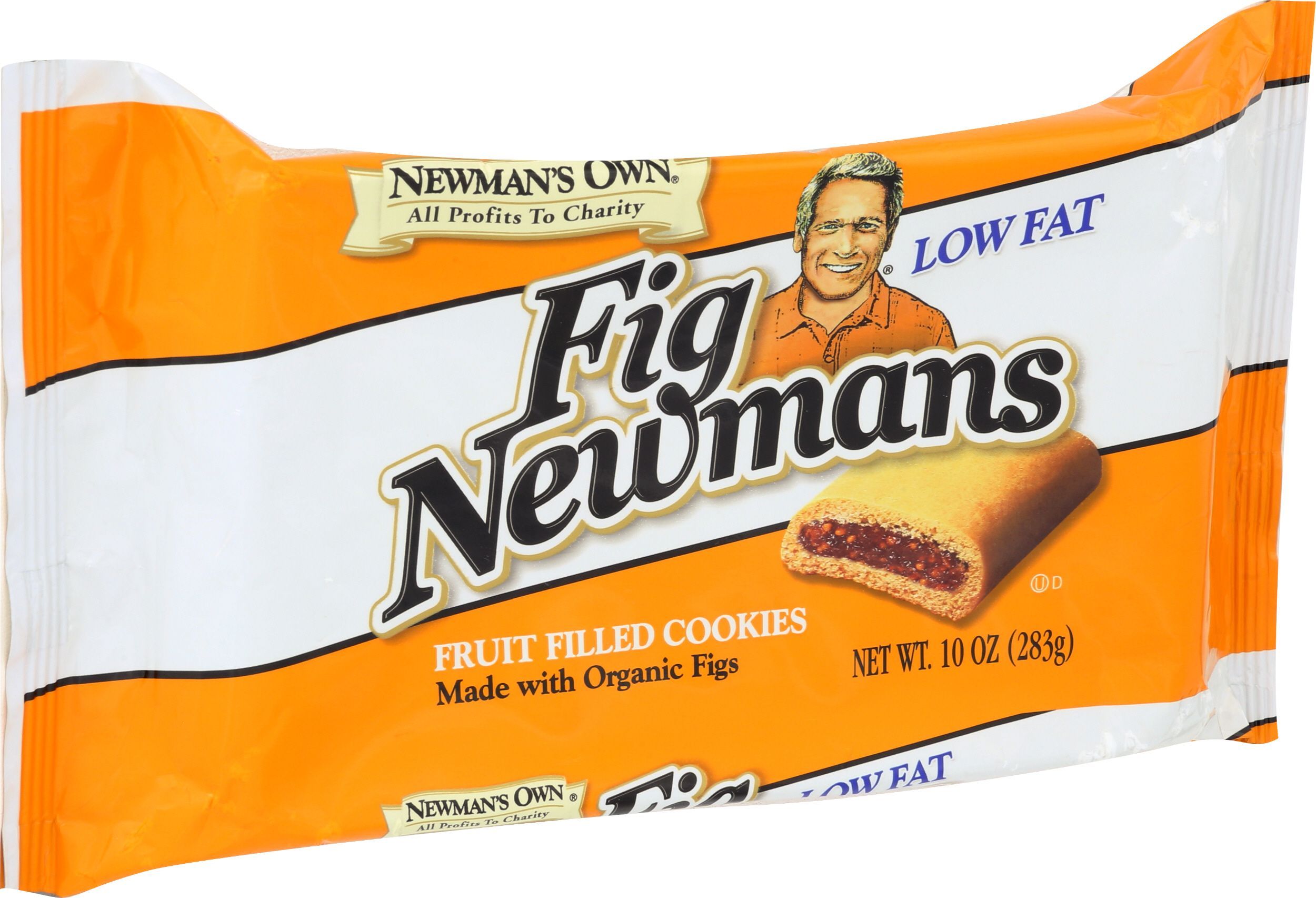 Newman's Own Organics Low Fat Fig Cookie, 10 Ounce -- 6 Per Case