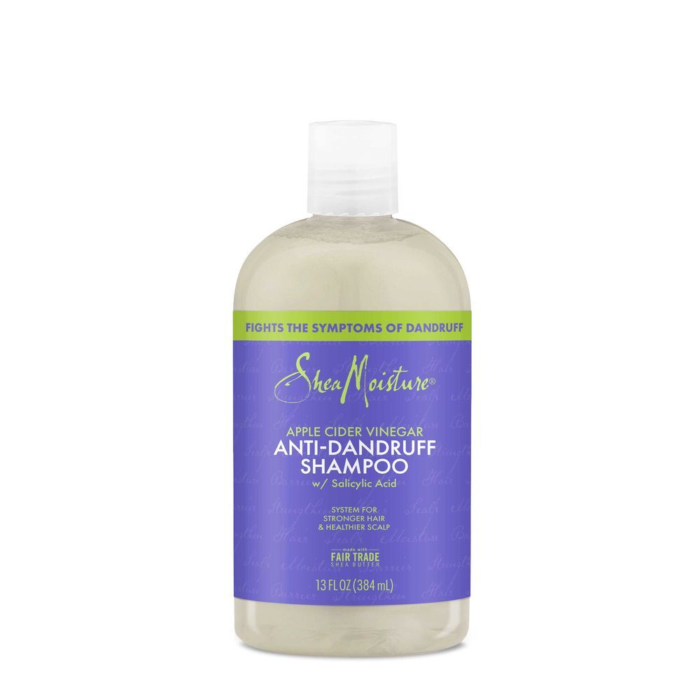 Shea Moisture Apple Cider Vinegar Anti Dandruff Shampoo, 13 Fluid Ounce -- 12 Per Case