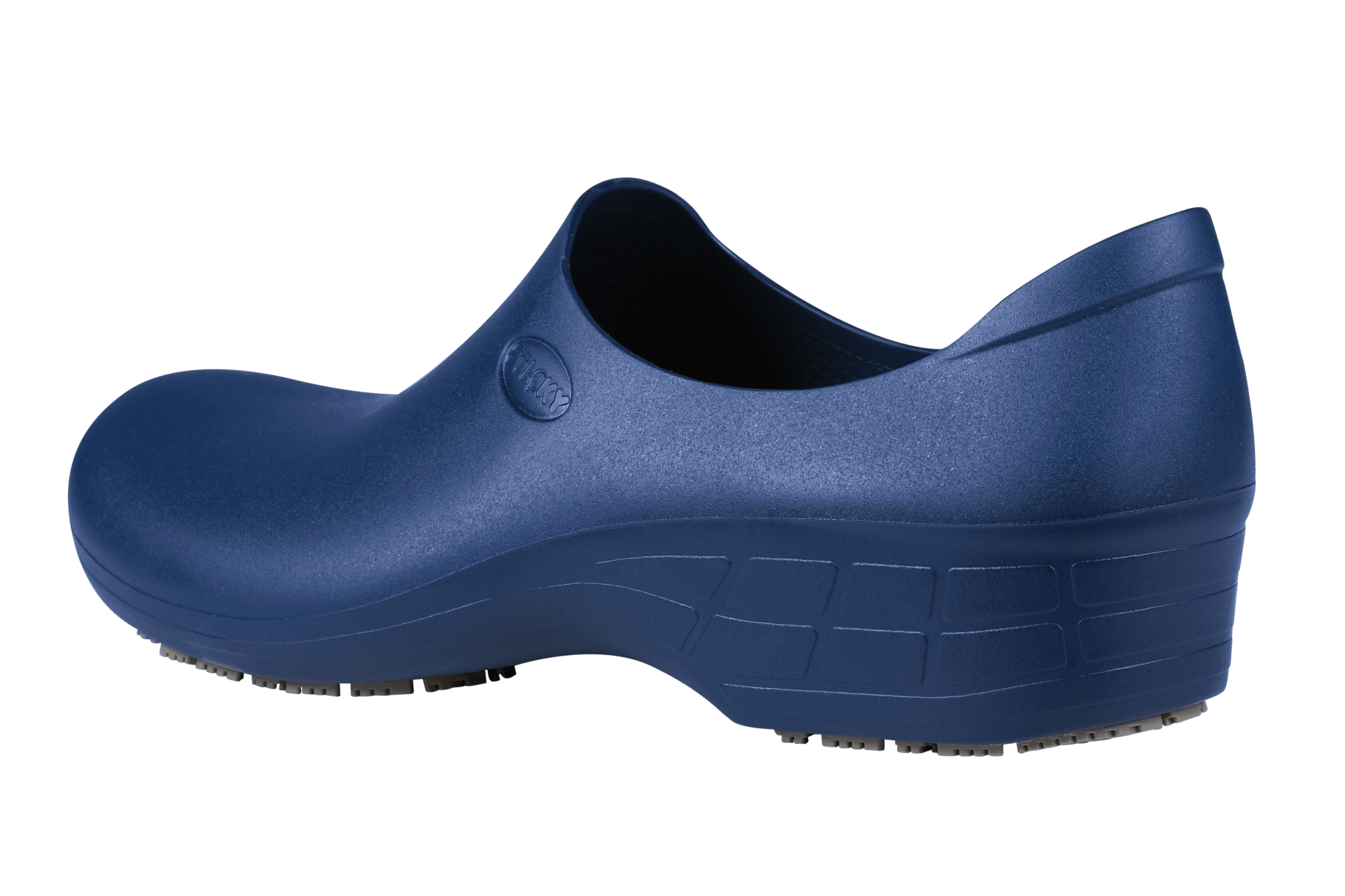 Sticky Shoes Woman Style Navy Blue Clogs, Size 6.5 -- 1 Pair