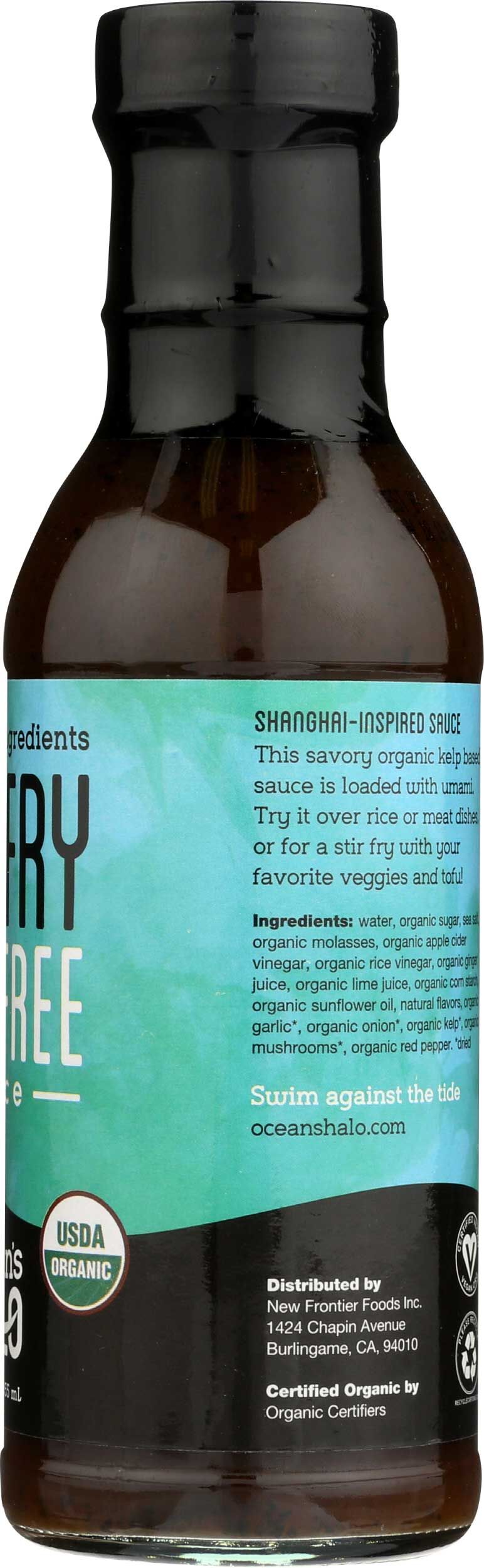 Ocean's Halo Soy Free Stir Fry Sauce, 12 Ounce -- 6 Per Case