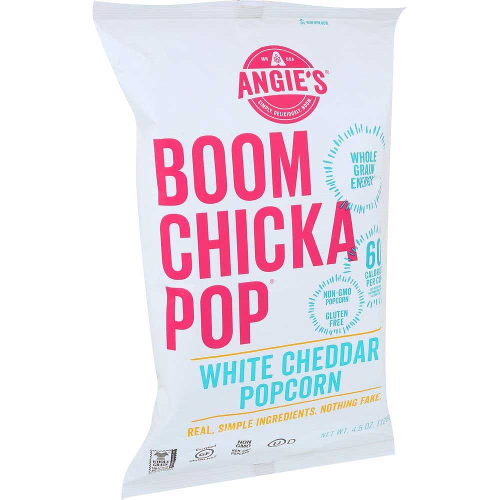 Angie's Boomchickapop White Cheddar Popcorn, 4.5 Ounce -- 12 Per Case