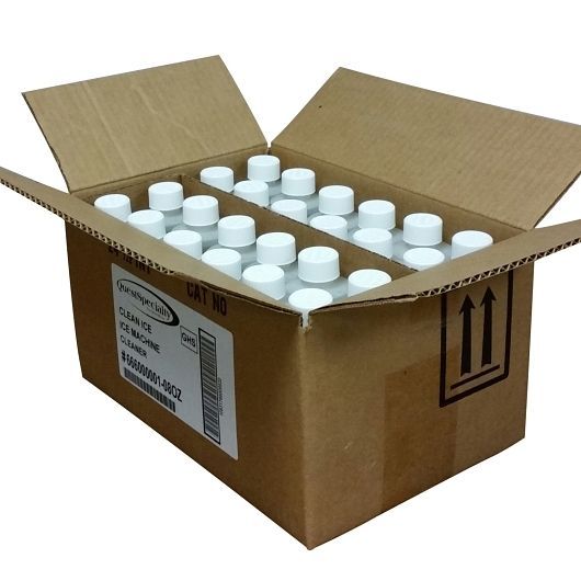Clean Ice Non Fuming Non Foaming Ice Machine Cleaner, 8 Ounce -- 24 Per Case