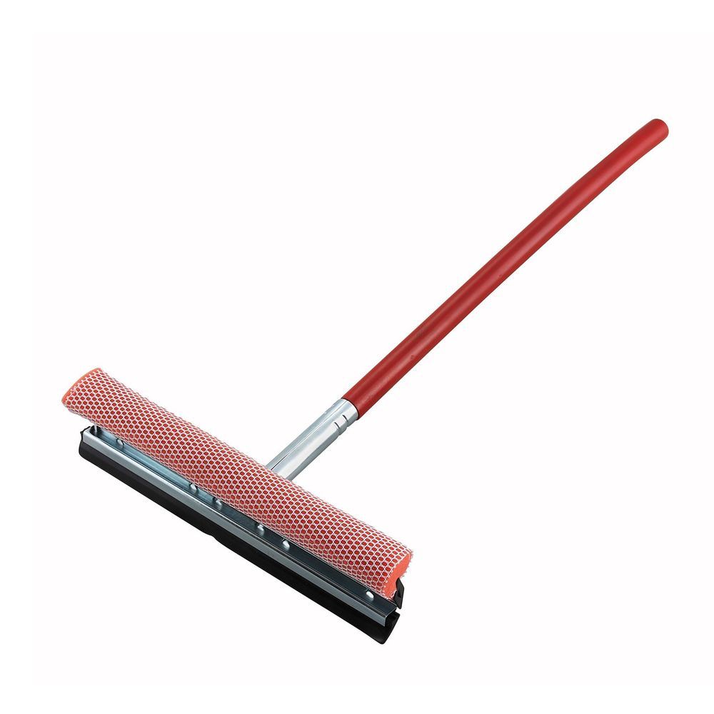 Winco Wss-12 Window Squeegee With Sponge, 12 Inch