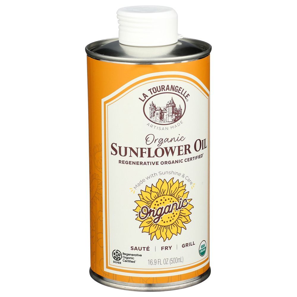 La Tourangelle Organic Sunflower Oil, 16.9 Fluid Ounce -- 6 Per Case