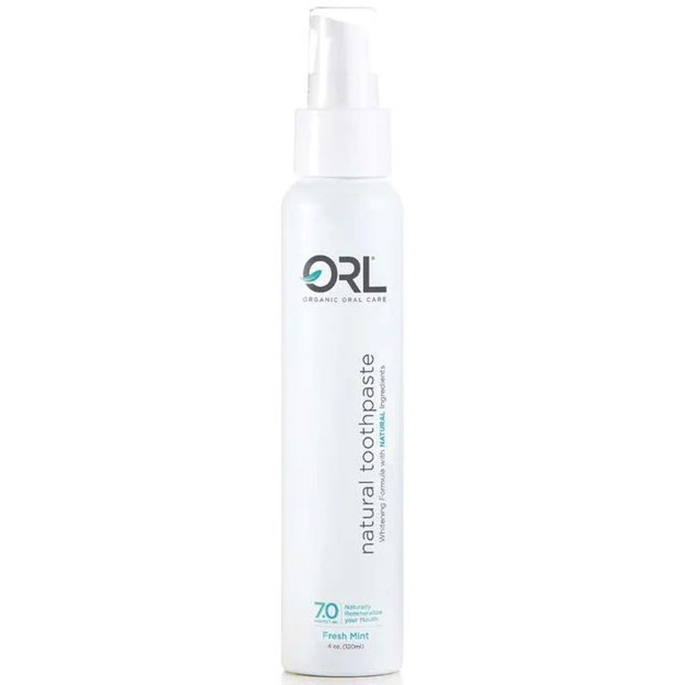 Orl Fresh Mint Fluoride Free Toothpaste With Hydroxyapatite, 4 Ounce