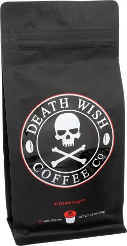 Death Wish Coffee, Single Serve Capsules, 10 Count -- 6 Per Case