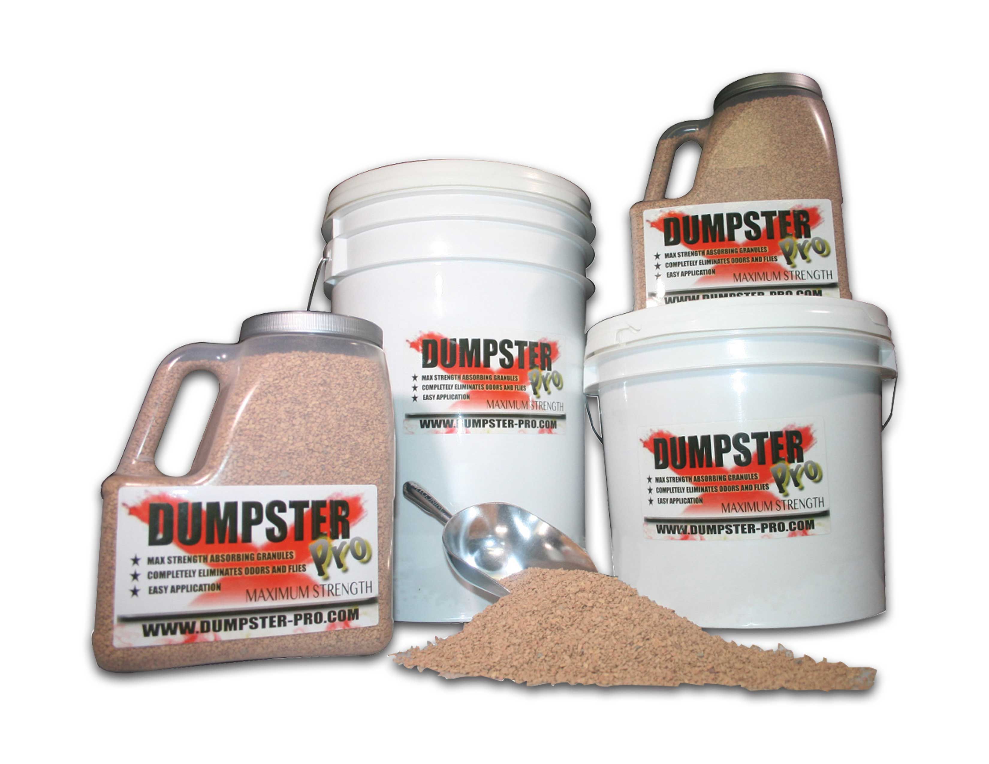 Dumpster-pro Maximum Strength Absorbing And Odor Neutralizing Granules, 20 Pound