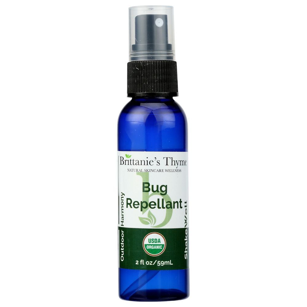 Brittanie's Thyme Organic Bug Repellent Spray, 2 Fluid Ounce
