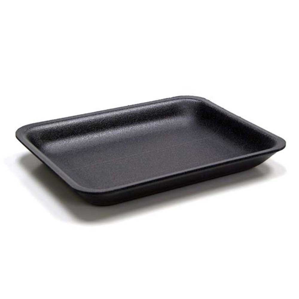 Pactiv 4p Eps Black Tray -- 300 Per Case