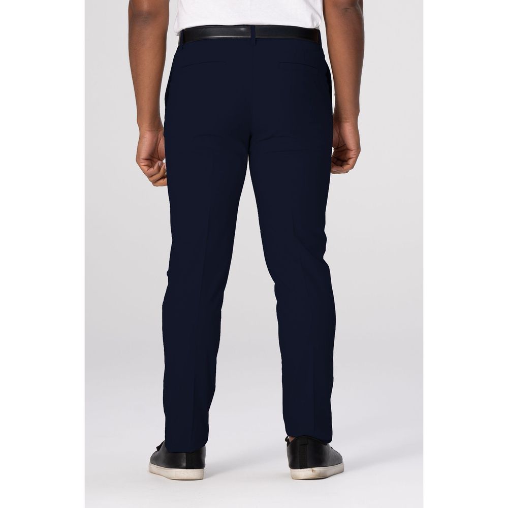 Chef Works Navy Chino Poly Stretch Pant For Men, 32 Inch