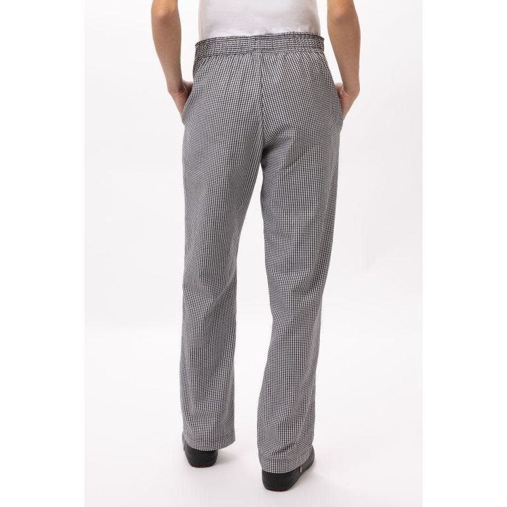 Chef Works Small Check Extra Large Classic Fit Essential Baggy Chef Pant For Women