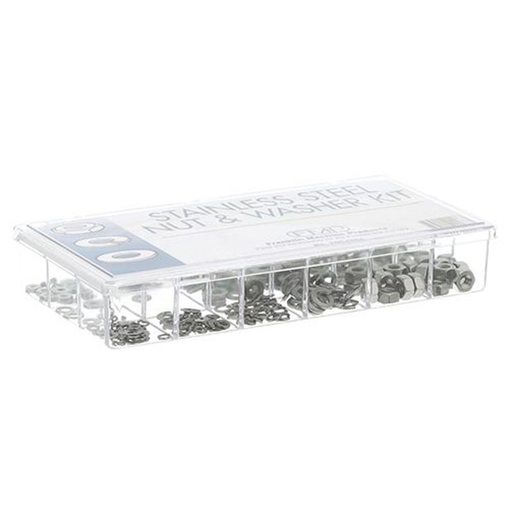 Allpoints All851358 Stainless Steel Nut And Washer Kit