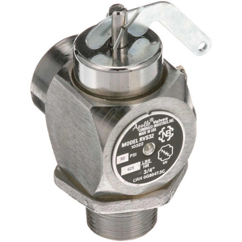 Market Forge Mar97-5009 50 Psi Steam Safety Relief Valve, 3/4 Inch