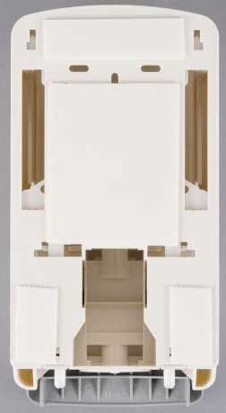 Kutol Soft And Silky Off White Bag In Box Hand Soap Dispenser, 800 Ml Capacity