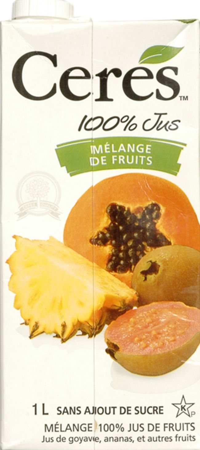 Ceres Medley Of Fruits Juice, 1 L -- 12 Per Case