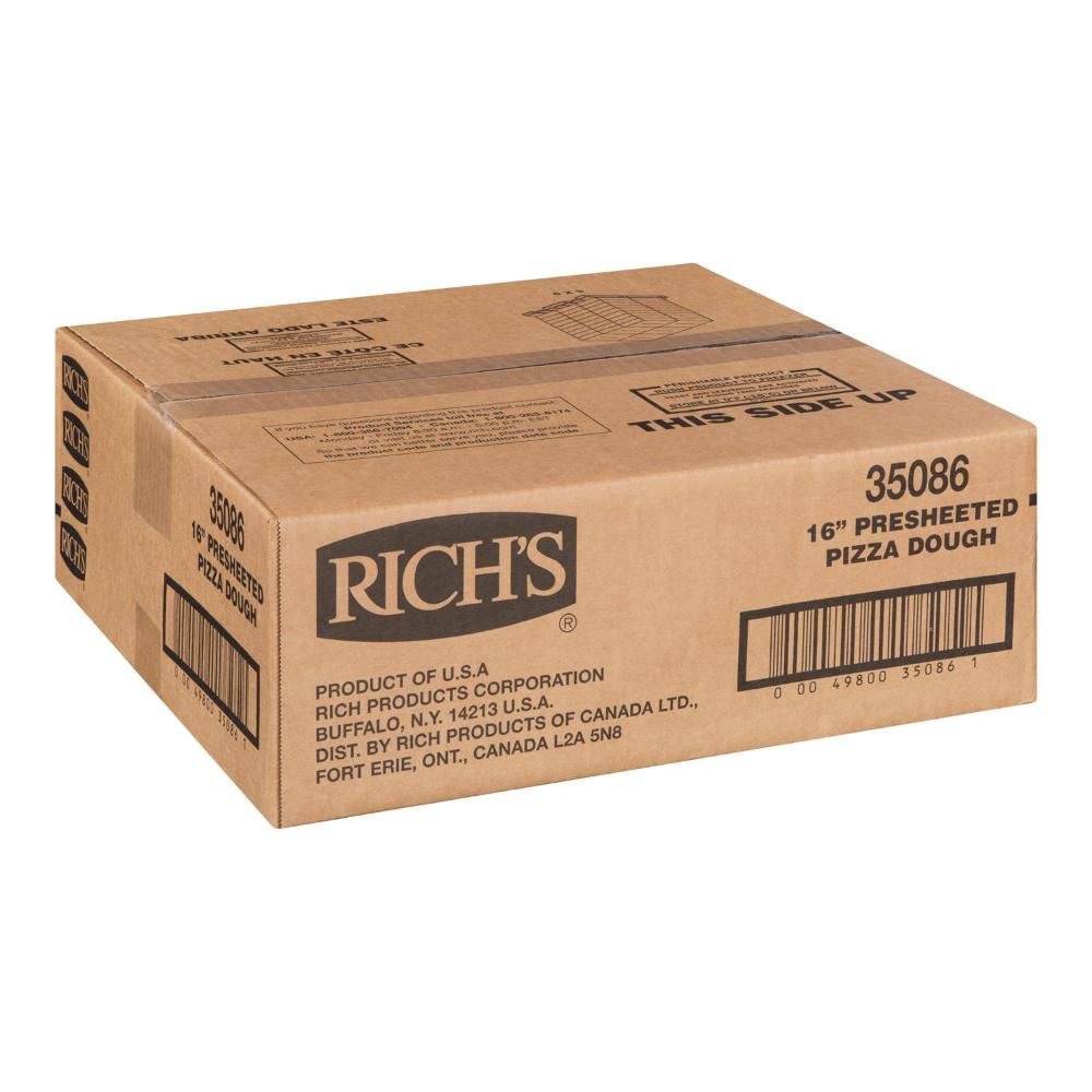 Rich's 16 In Pre Formed Pizza Crust, 737 G -- 20 Per Case