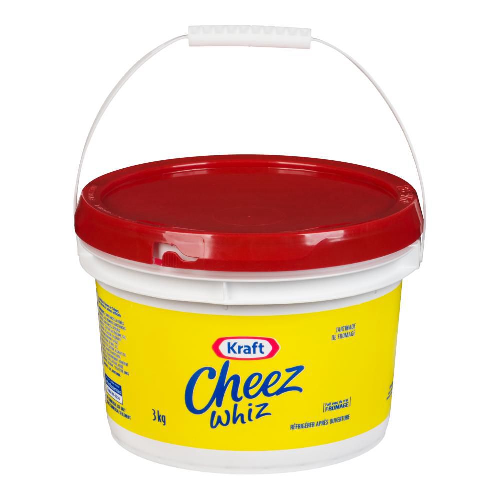 Cheez Whiz Cheese Spread, 3 Kg Pail
