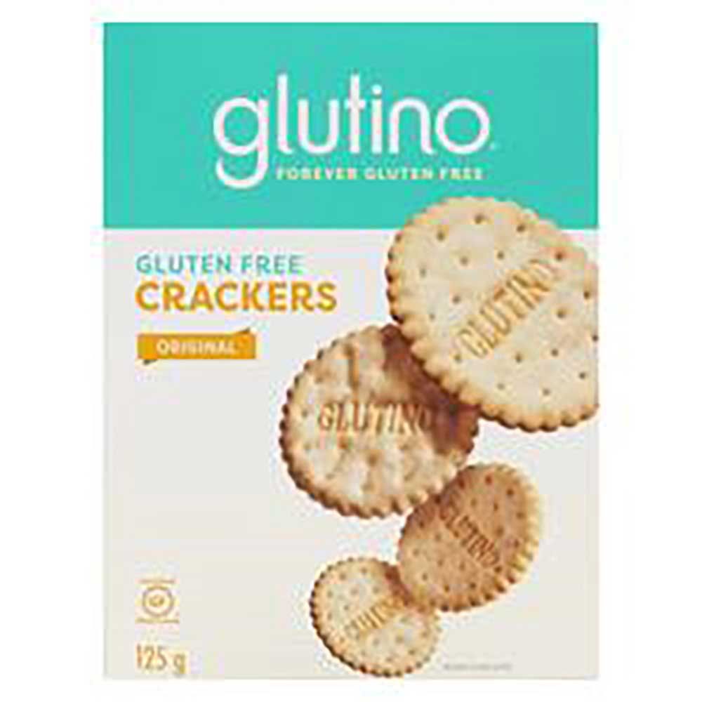 Glutino Gluten Free Original Crackers, 125 G -- 6 Per Case