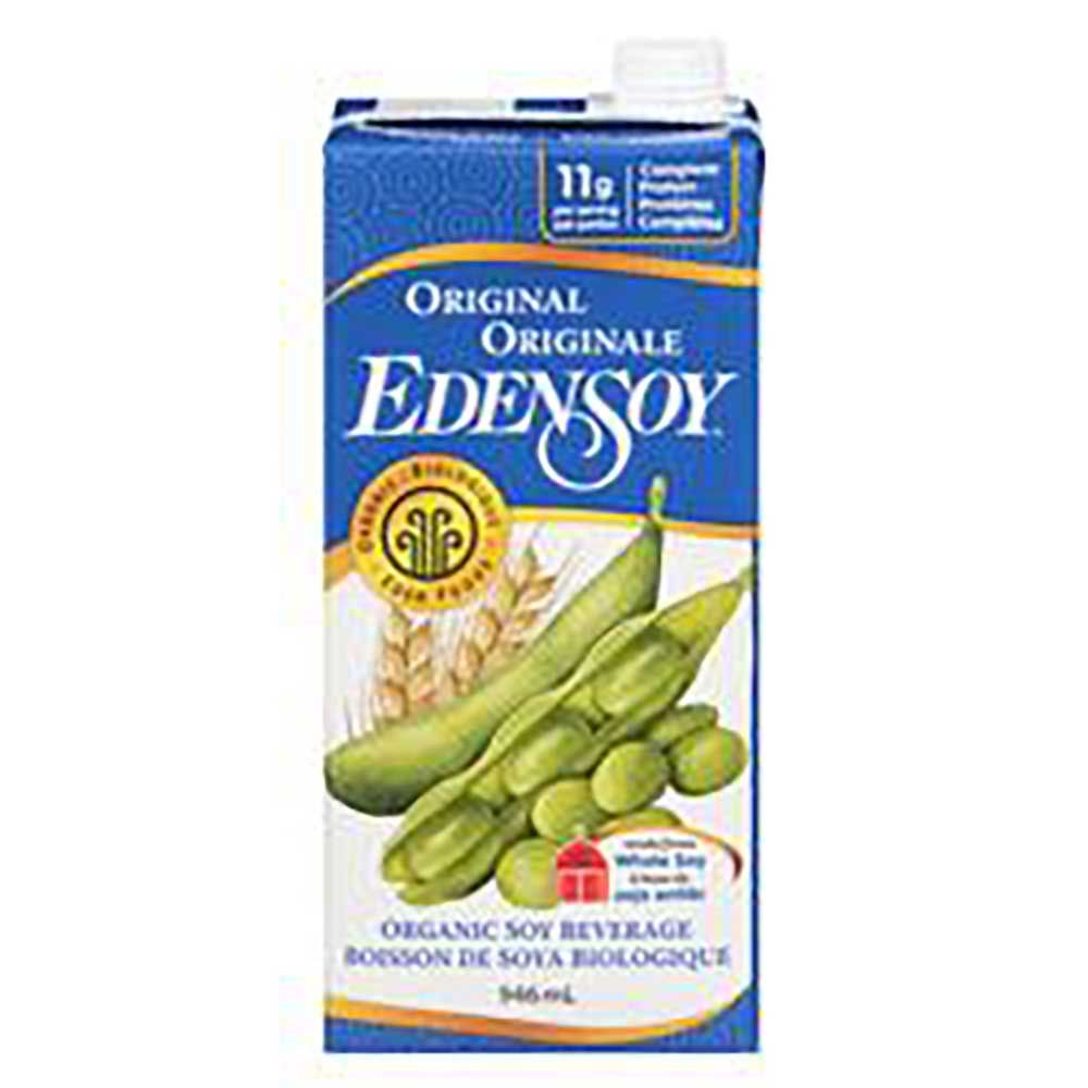 Eden Foods Lait De Soja Biologique Original Eden Soy, 946 Ml -- 12 Par Caisse