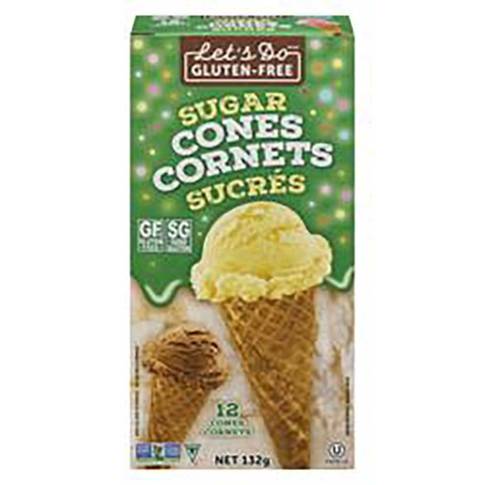 Edward And Sons Cornets De Sucre Sans Gluten Biologiques Let's Do, 132 G -- 6 Par Boîte