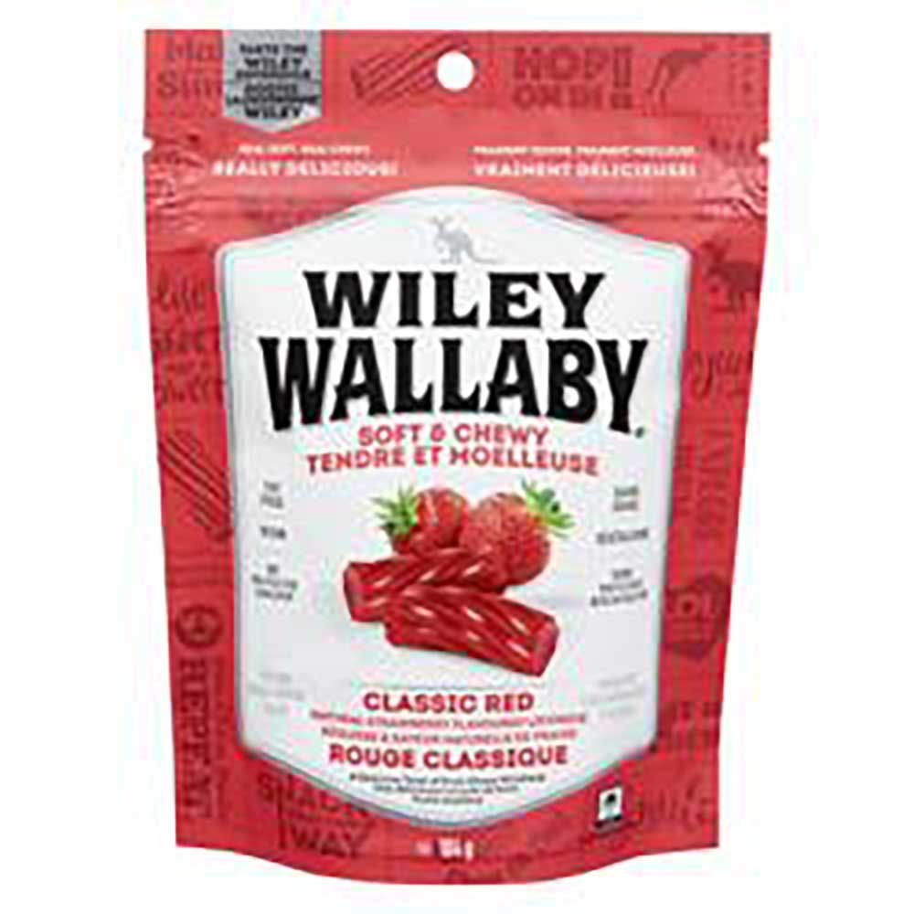 Wiley Wallaby Bonbons À La Réglisse Rouge Australienne, 113 G -- 12 Par Boîte