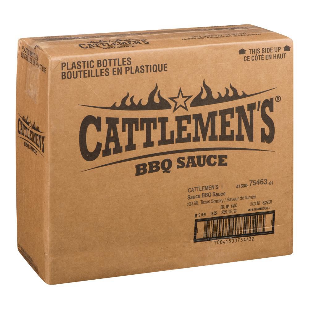 Cattlemen's Sauce Barbecue Fumée Du Texas, 3,78 L -- 2 Par Boîte