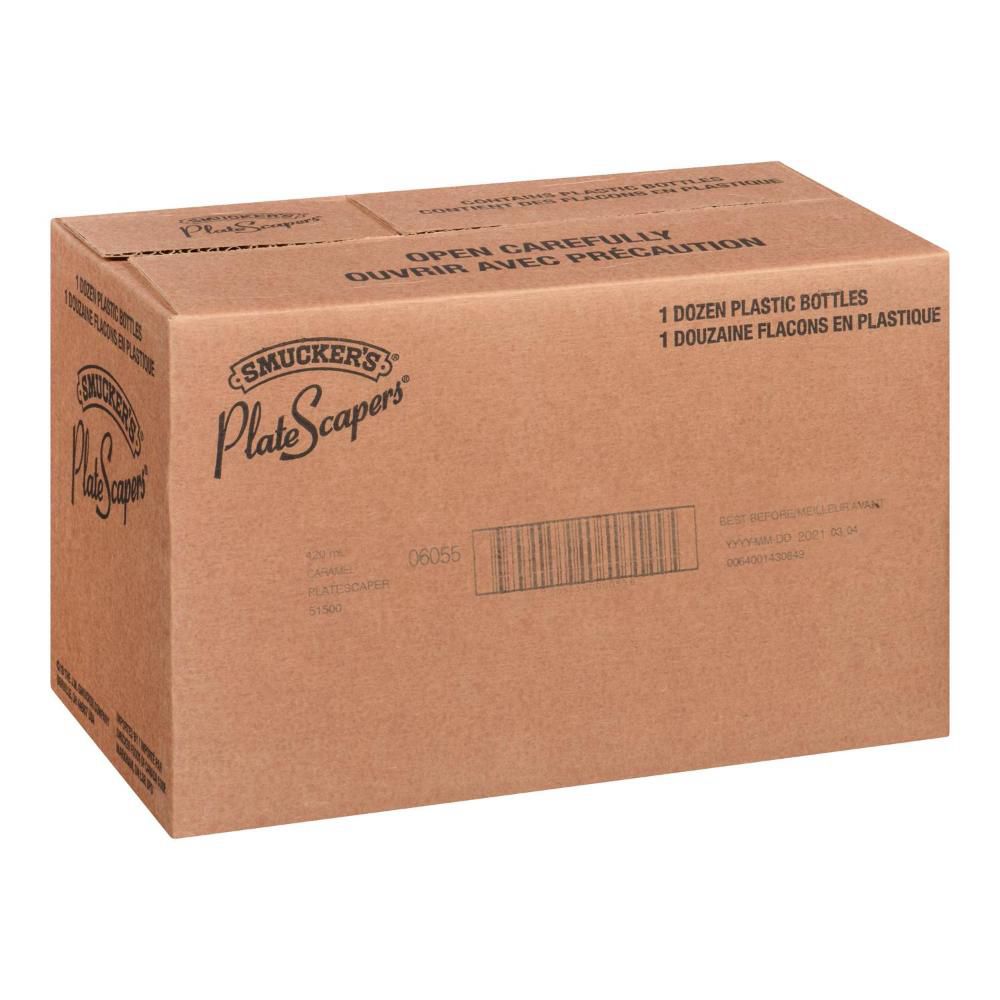 Smuckers Platescapers Caramel Flavoured Decorating Syrup, 420 Ml -- 12 Per Case
