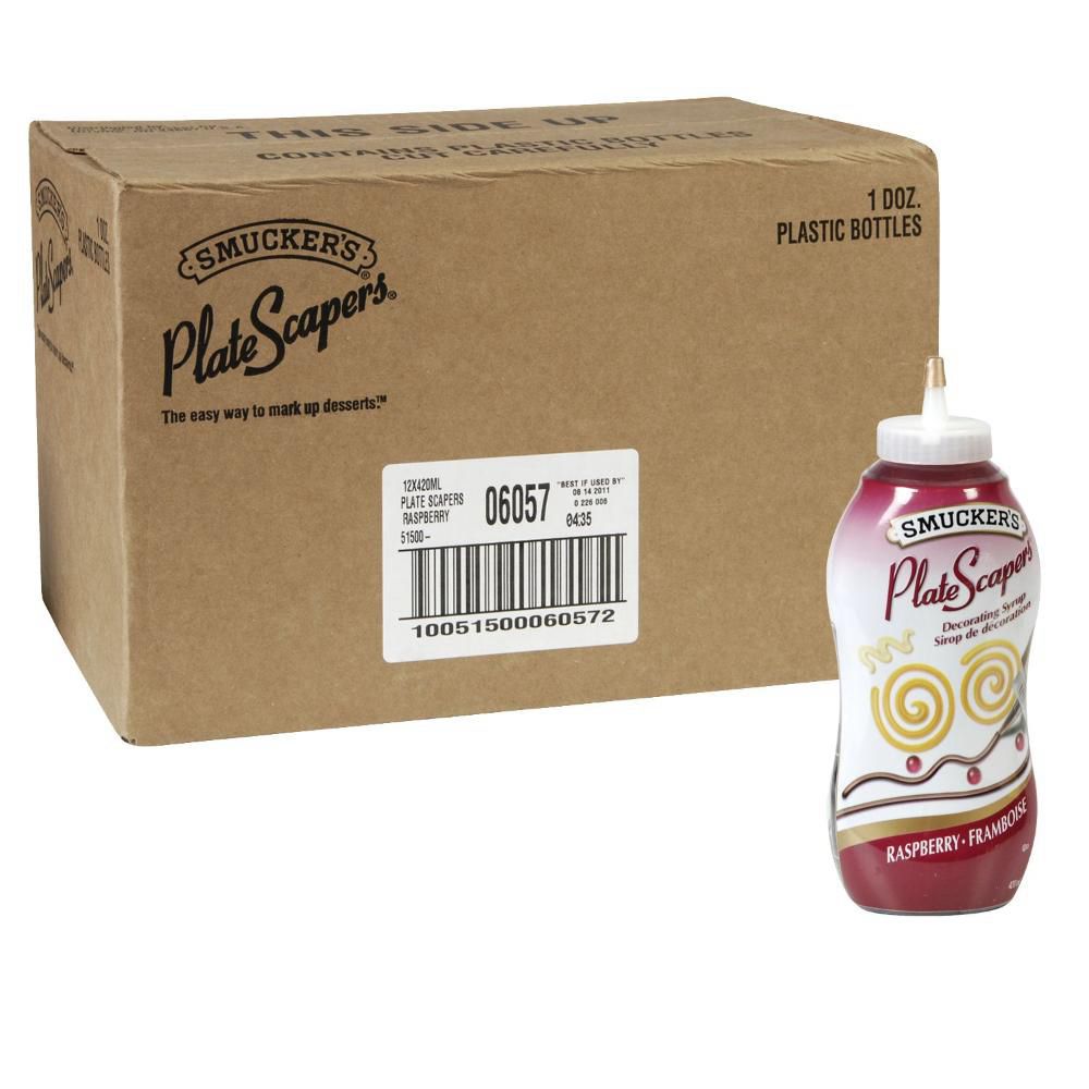 Smuckers Raspberry Syrup, 420 Ml -- 12 Per Case