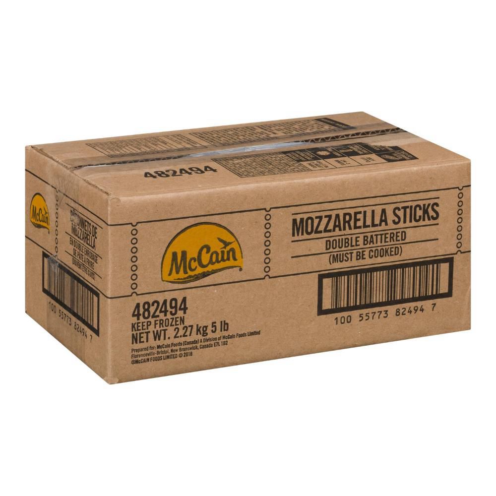 Mccain Bâtonnets De Mozzarella Double Pâte, 2,27 Kg