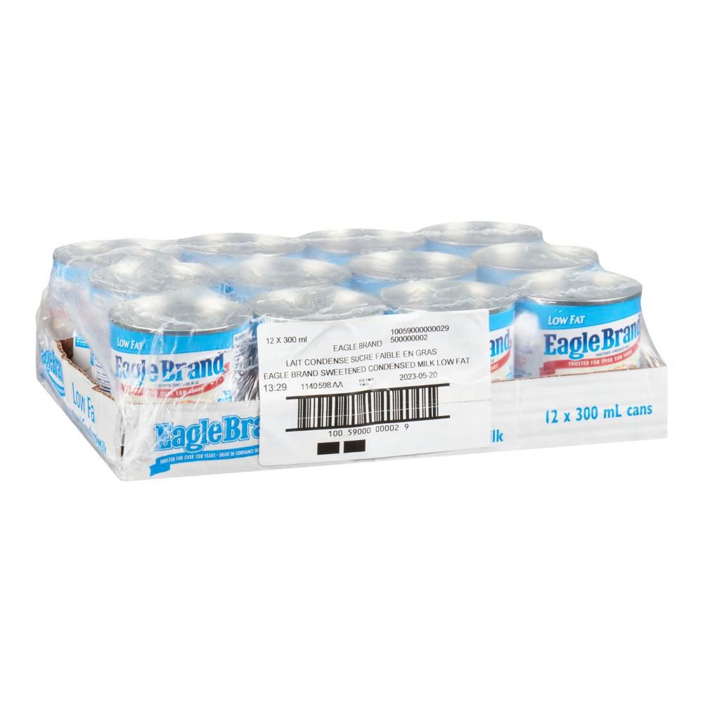 Eagle Brand Low Fat Sweetened Condensed Milk, 300 Ml -- 12 Per Case