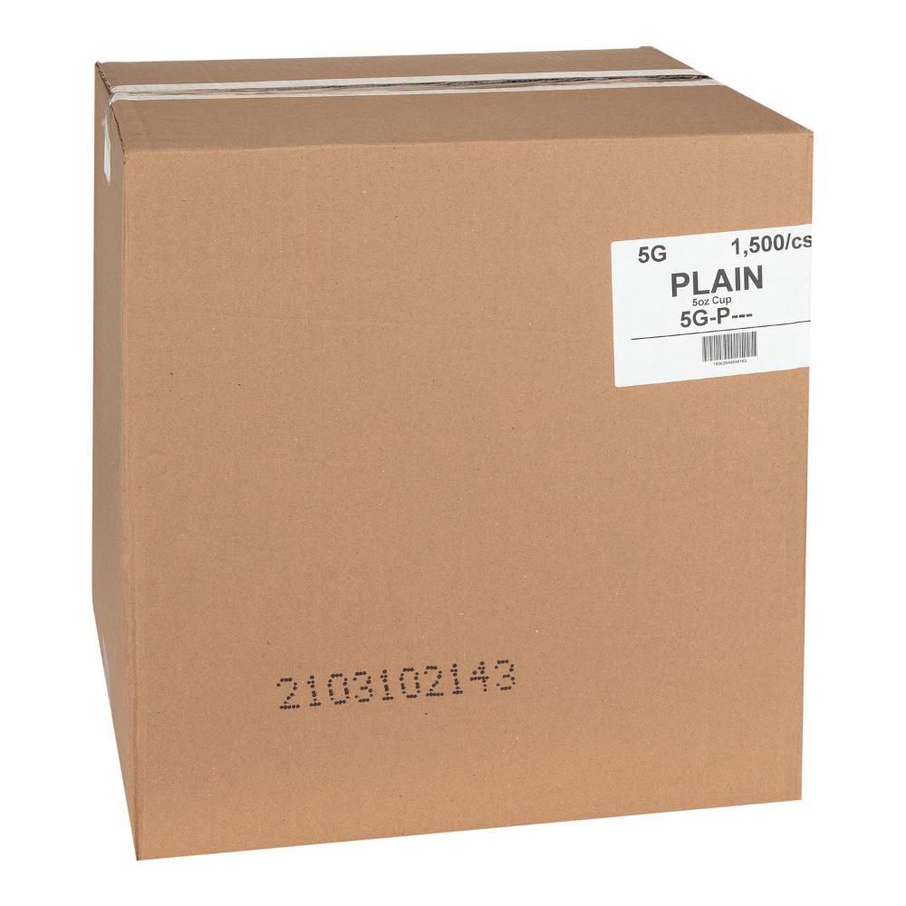 Genpak White Paper Sauce Container, 5 Oz Capacity -- 1500 Per Case