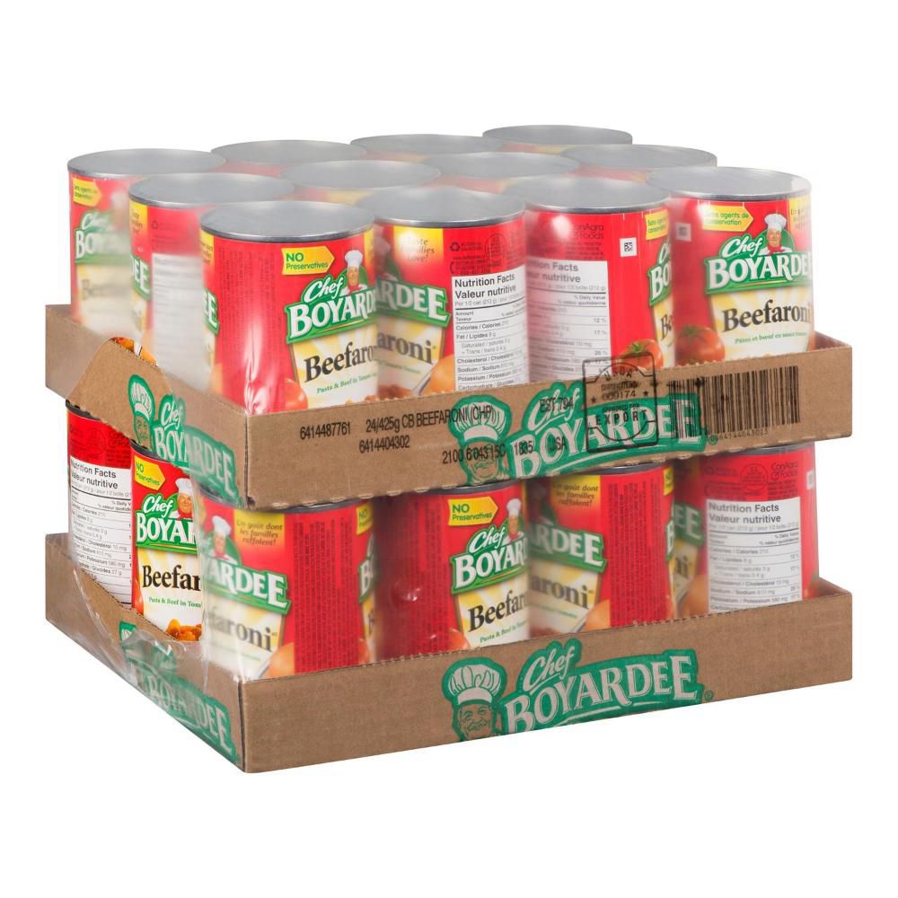 Chef Boyardee Beefaroni, 425 G -- 24 Per Case