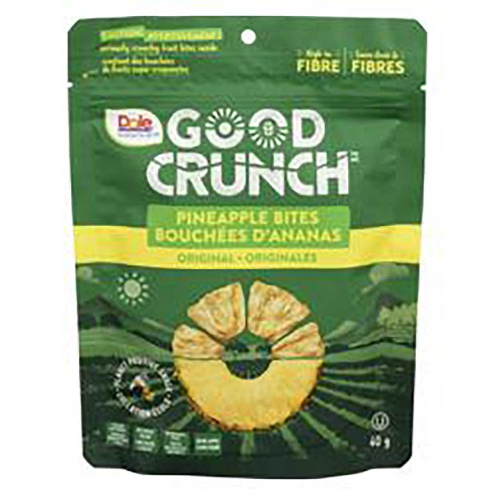 Dole Bouchées D'ananas Good Crunch, 40 G -- 6 Par Boîte