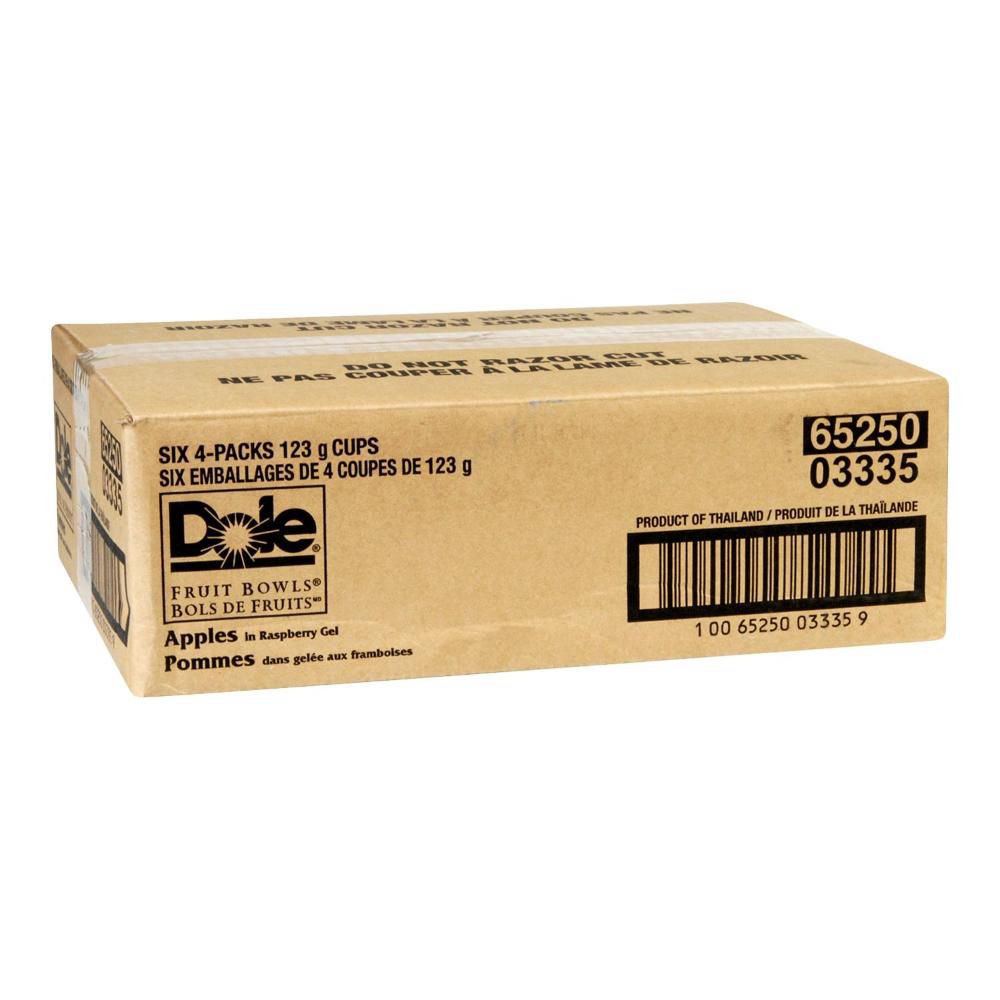 Dole Gelée De Pommes Et De Framboises, 123 G -- 24 Par Boîte