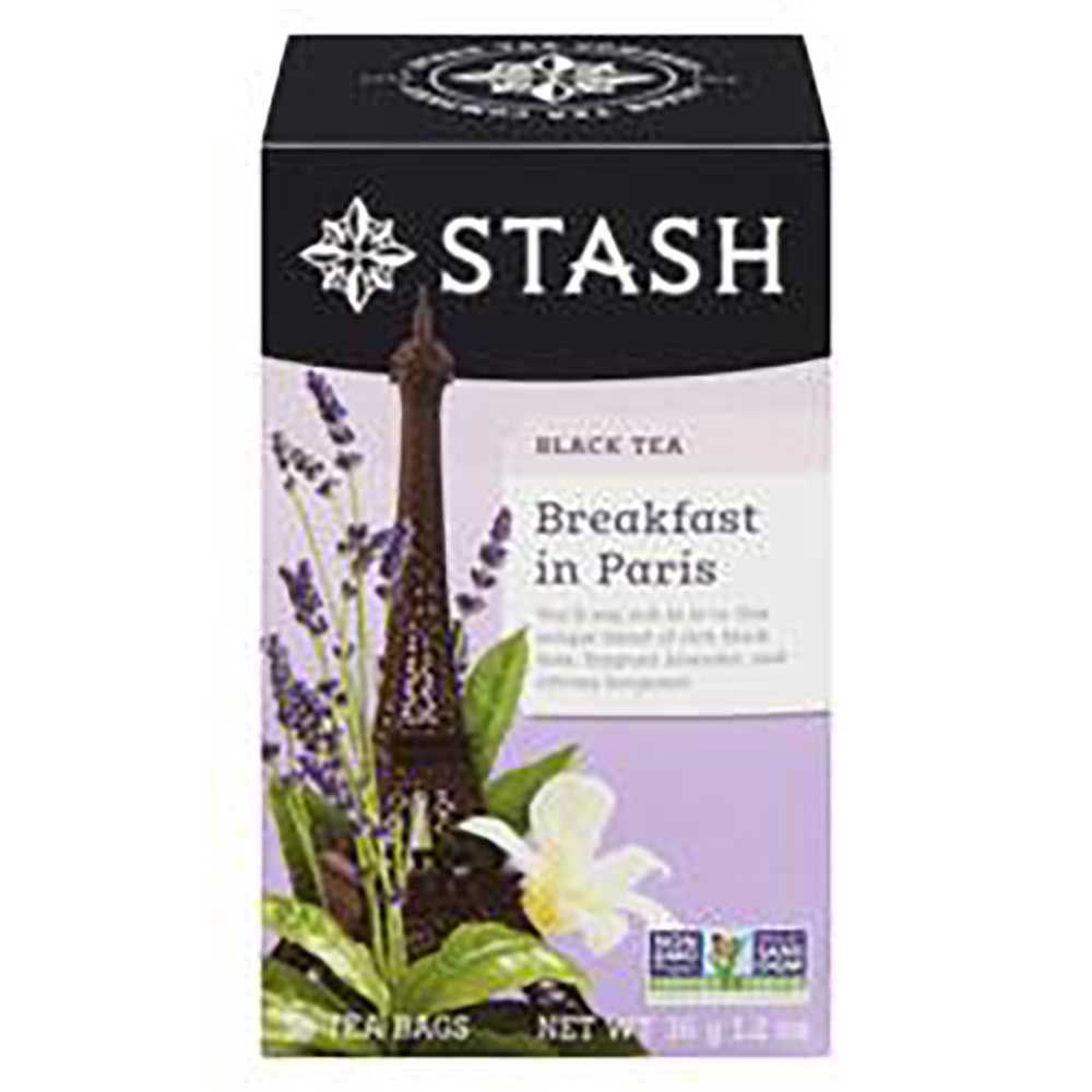 Stash Thé Noir Breakfast In Paris, 18 Unités -- 6 Par Boîte