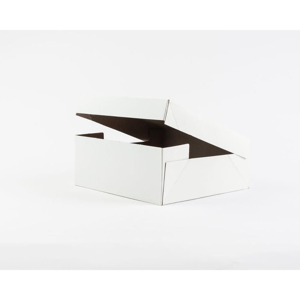 Graphic Packaging 8.4 X 8 X 3.25 In Paperboard White Plain Chicken Box, 180 Count