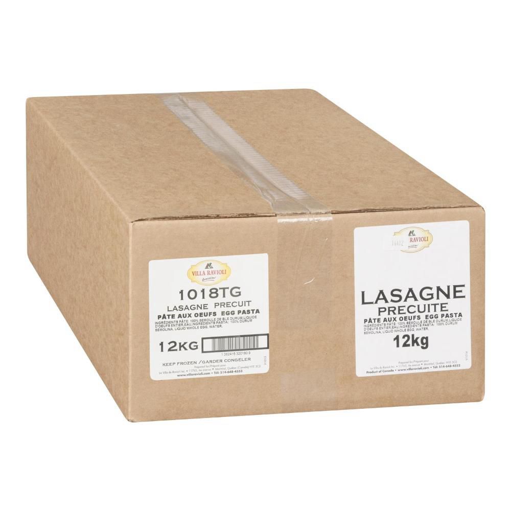 Villa Ravioli Pâtes À Lasagnes, 12 Kg