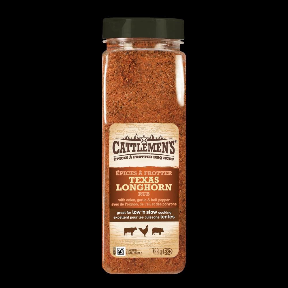 Cattlemen's Épices À Frotter Texas Longhorn, 788 G -- 6 Par Boîte