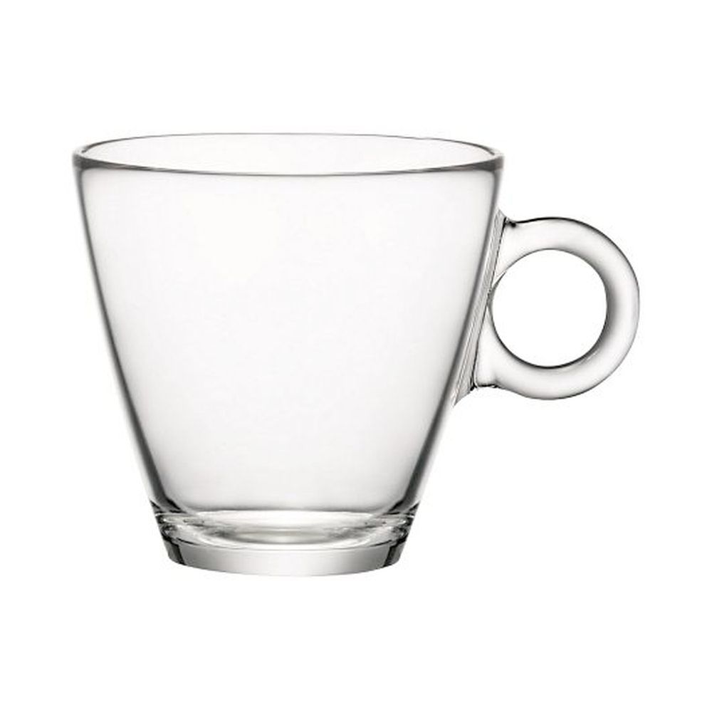 Bormioli Rocco Hot Drinks Glass 3.5 Ounce Espresso Cup, 12 Count