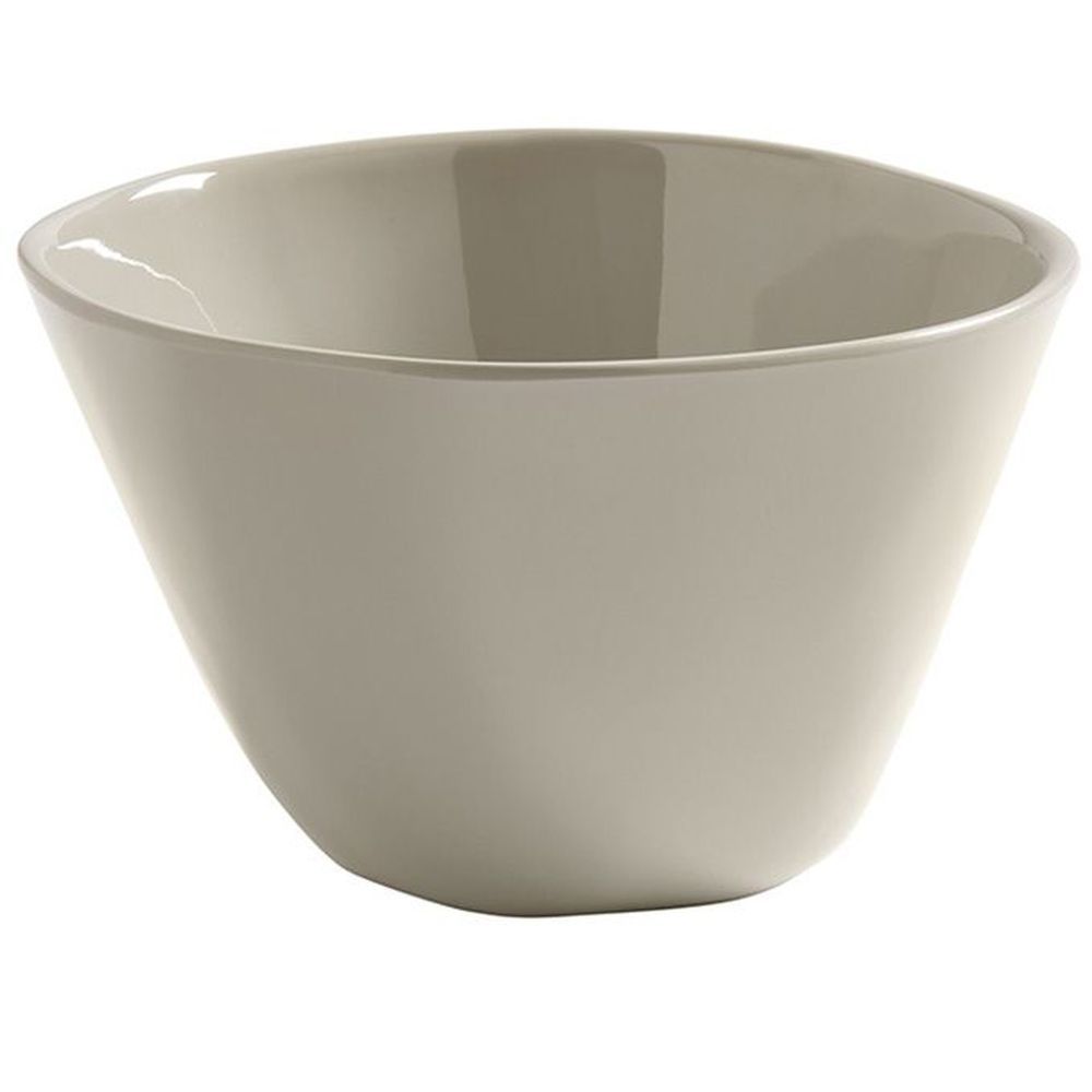 American Metalcraft Crave Collection Shadow Melamine 50 Ounce Round Noodle Bowl, 7-1/2inch Dia. X 4-3/4 Inch Height