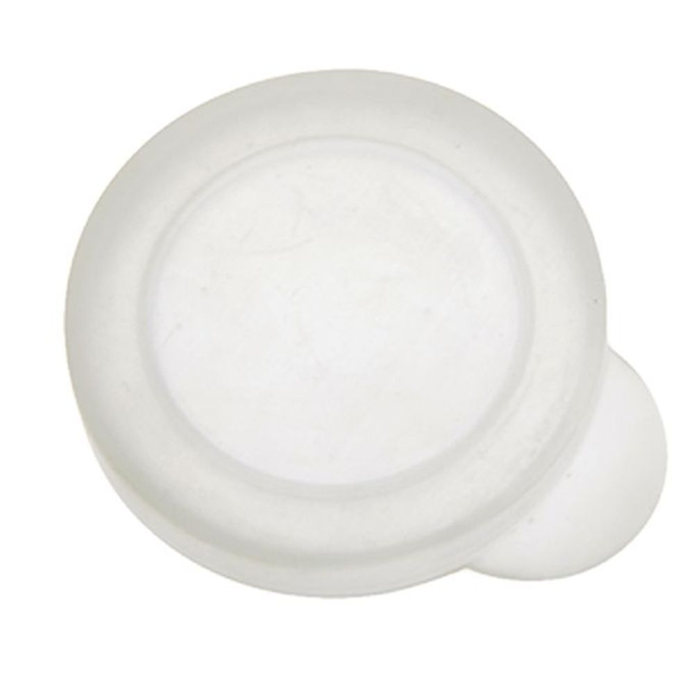American Metalcraft White Pet Lid For Gmb16 And Gmb32 Glass Milk Bottle, 2 3/8 Inch Dia. X 3/8 Inch Height -- 12 Per Case